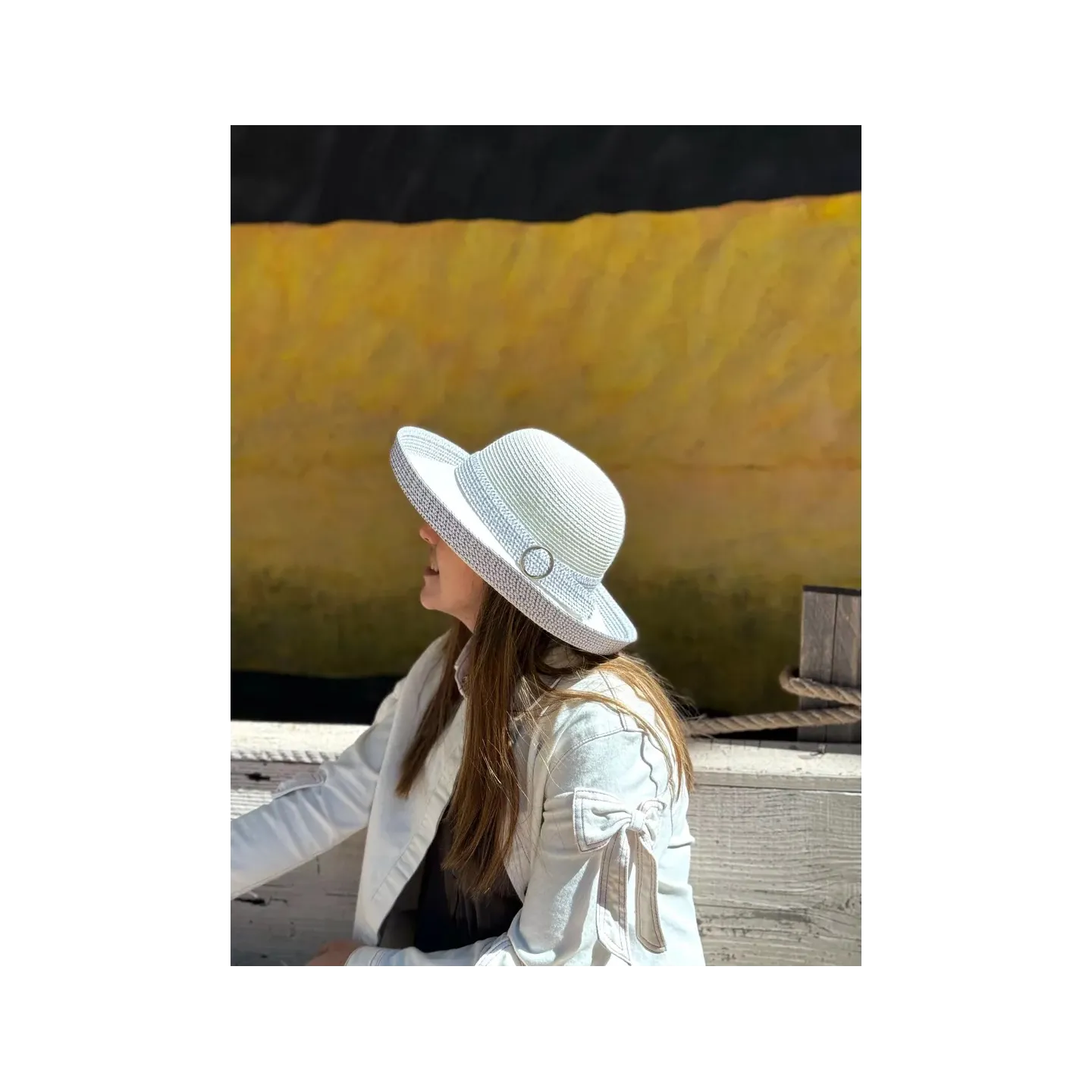 Women's Breton Hat Belfiore UPF 50+ - Traclet Reference: 21969| Traclet Hatmakers