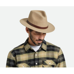 Chapeau Messer Feutre Laine Beige - Brixton