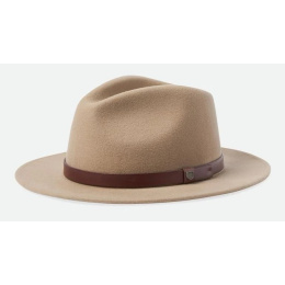 Messer Wool Felt Hat Beige - Brixton