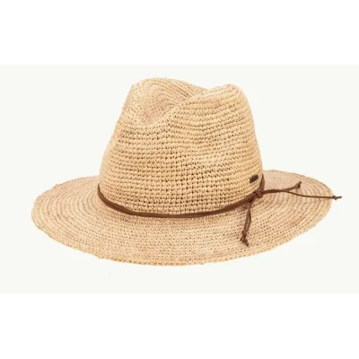 Fedora Hat Torbay Raphia - Traclet - Scippis ref 23515 Traclet hat shop