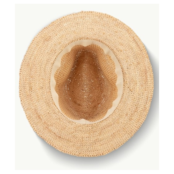 Fedora Hat Torbay Raphia - Traclet - Scippis