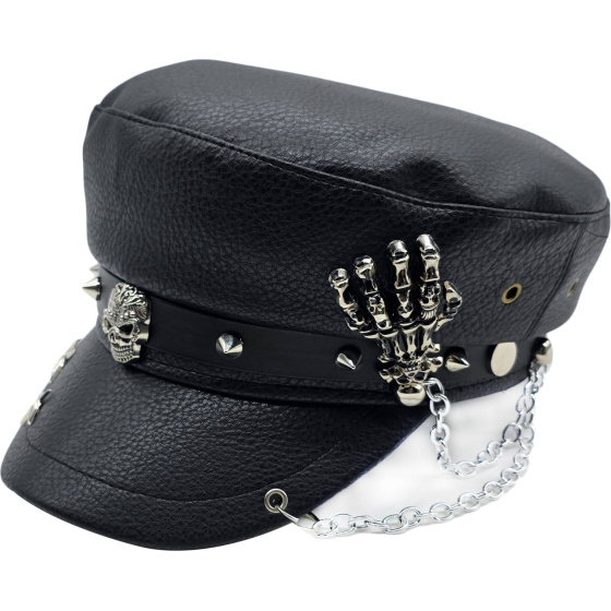 Casquette Marin Punk Noire - Traclet