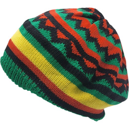 Bonnet Rasta Tricoté - Traclet