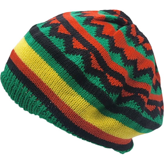 Bonnet Rasta Tricoté - Traclet