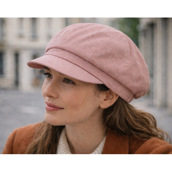 Casquette Gavroche Elorine Poudre & Papillon Réversible - Traclet