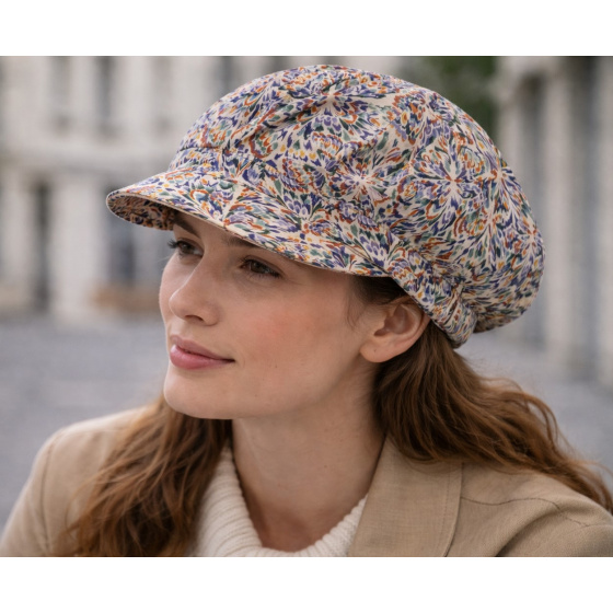 Gavroche Elorine Yellow & Butterfly Reversible Cap - Traclet