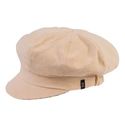 Casquette Gavroche Elorine Jaune & Papillon Réversible - Traclet