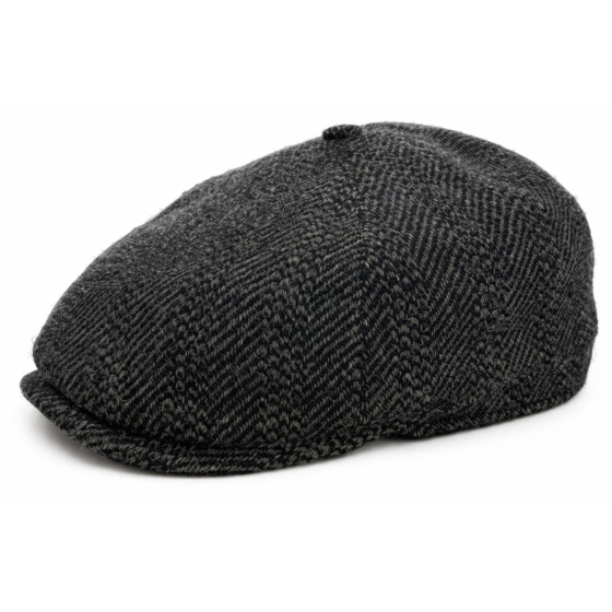 Grey Chevron Relax Domed Cap - City Sport