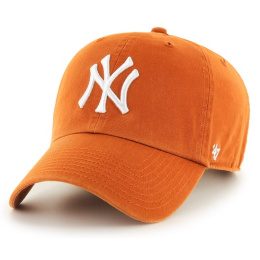 Casquette 47 CAP MLB NEW YORK YANKEES CLEAN UP Orange