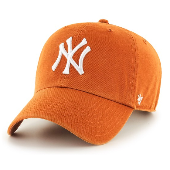 Cap 47 CAP MLB NEW YORK YANKEES CLEAN UP Orange