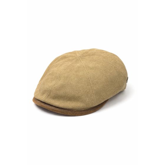 Casquette Plate Taranto Canvas Coton Beige UPF 50+ - Traclet