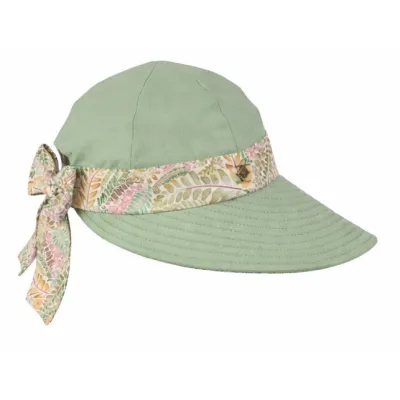 Casquette Visière Cottage Sage - MTM réf 23590 chapellerie Traclet