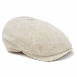 copy of Alin Linen Hatteras Cap in Sand - Traclet