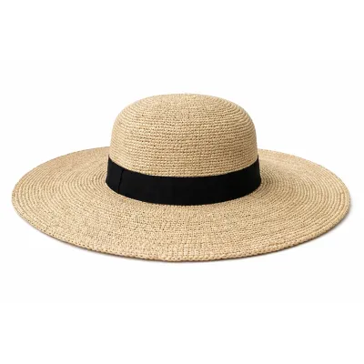 Capeline Latin Raphia Crochet - Traclet