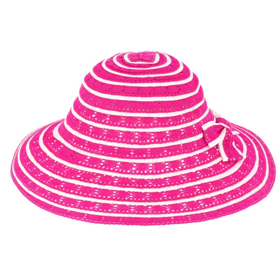 Capeline Eremo Paille Papier & Coton Grise - Traclet