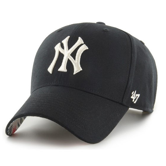 Snapback Cap Yankees NY Black Floral - 47 Brand