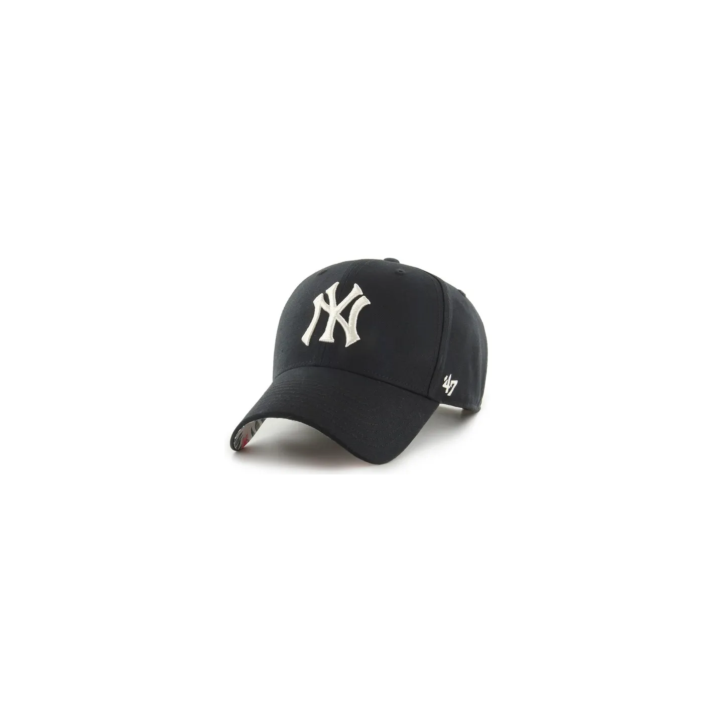 Snapback Cap Yankees NY Black Floral - 47 Brand Reference: 23605| Chapellerie Traclet