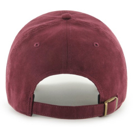 Casquette 47 CAP MLB NEW YORK YANKEES BALLPARK SUEDE CLEAN UP Bordeaux
