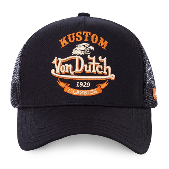 Baseball Kustom Black Cap - Von Dutch