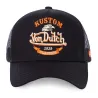 Casquette Baseball Kustom Noire - Von Dutch  Reference : 23618| Chapellerie Traclet