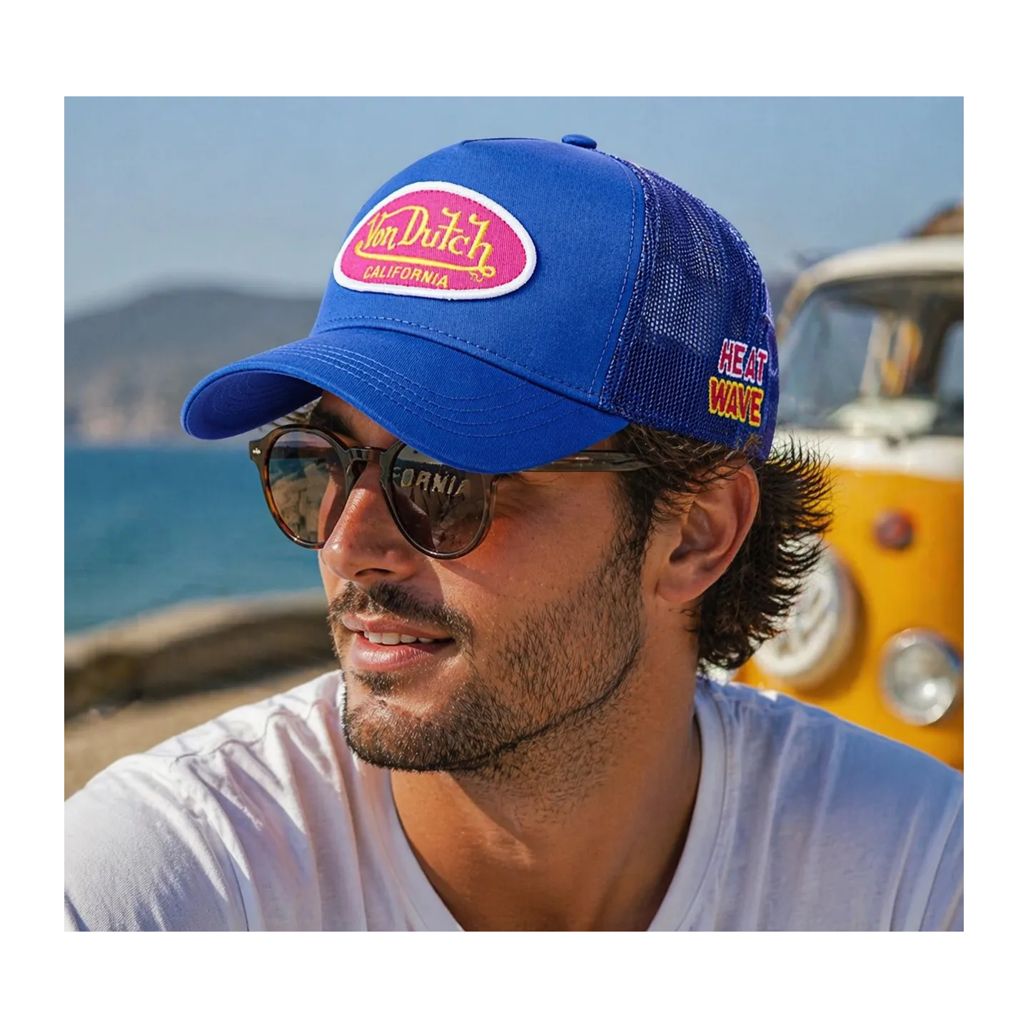 California Heat Wave Baseball Cap - Von Dutch Reference : 23620| Chapellerie Traclet
