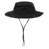Bob Washed Solano Coton Noir - VON DUTCH  Reference : 23621| Chapellerie Traclet