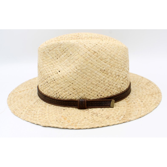 Chapeau Fedora Belt Raffia - Traclet