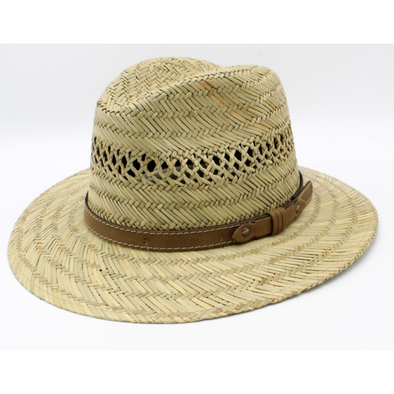 Fedora Calogero Natural Straw Hat - Traclet