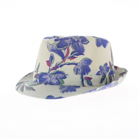 Blue Flower Hat