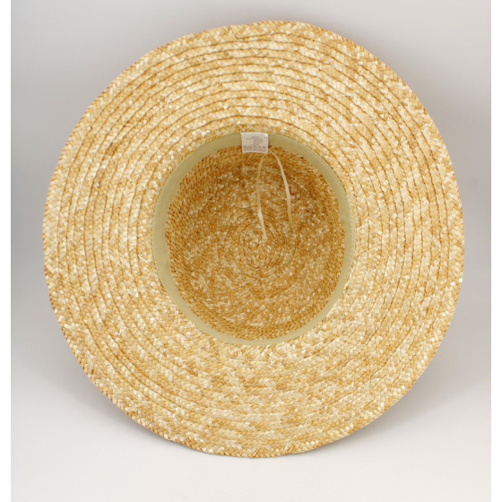 Drake Natural Straw Boater - Traclet