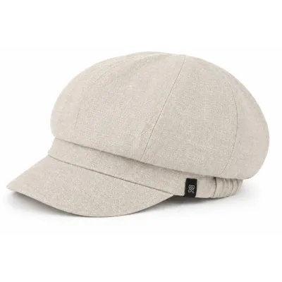 Casquette Gavroche Esma Lin Réversible Lin & Emeraude - MTM