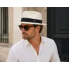 Chapeau Fédora Classico Panama Blanchi - Traclet