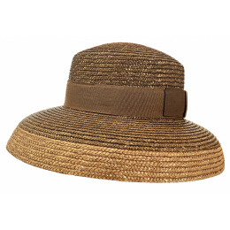 copy of Cremona Braided Straw Cloche Hat - Traclet