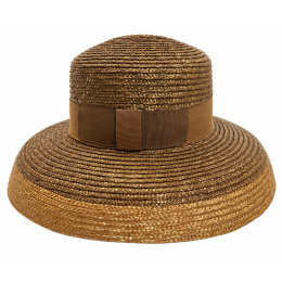 Sicile Braided Straw Cloche Hat - Traclet