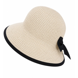 Tessuto Black Bow Hat - Traclet