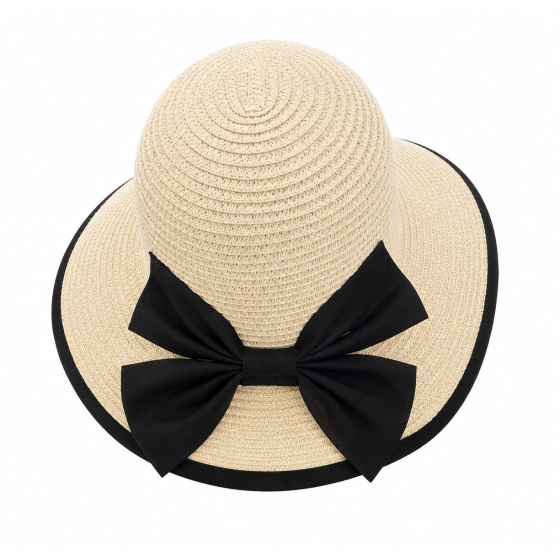 Tessuto Black Bow Hat - Traclet