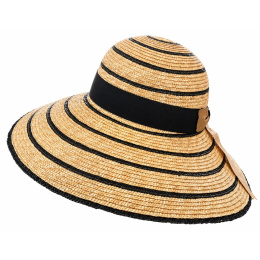 Epices Wide Brim Straw Sun Hat - Traclet