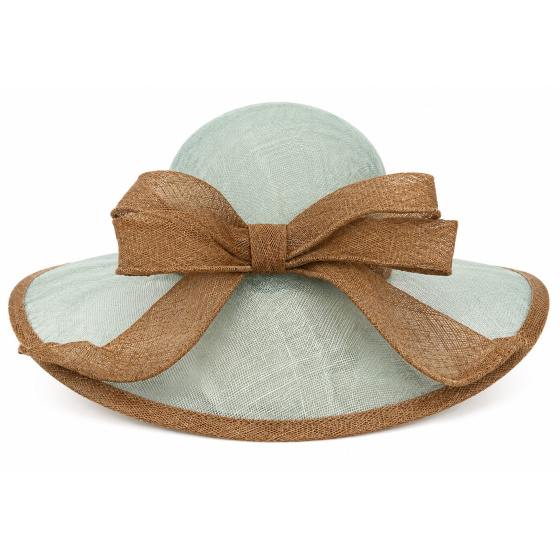 Sidonie Sisal Ceremony Hat - Traclet