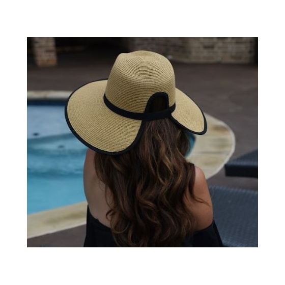 Casquette Grande Visière Cherish Beige - Traclet