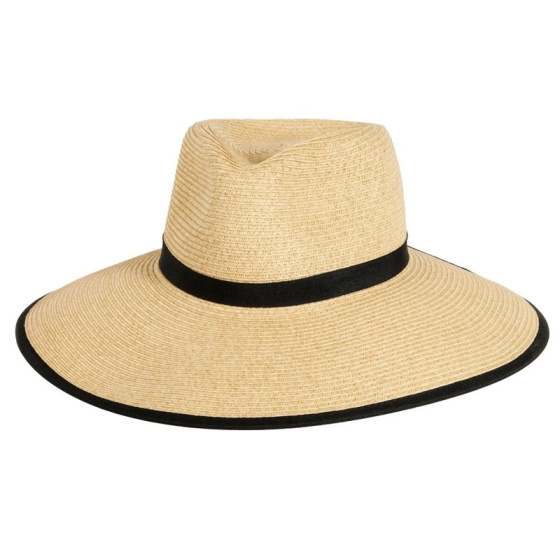 copy of Large Brim Visor Florence Raffia - Traclet