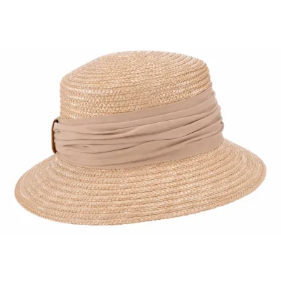 Chapeau Cloche Lilwenn Paille Sand - Seeberger