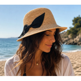 copy of Raffia Cloche Hat Venice - Traclet