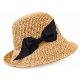 Chapeau Cloche Venise Raffia Venise - Traclet