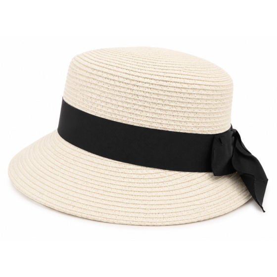 copy of Tripoli Natural Paper Straw Cap - Marone