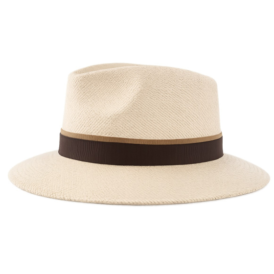 Chapeau Traveller Gaspard Panama Naturel - Traclet