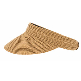 Casquette Visière Ombrie Paille - Traclet