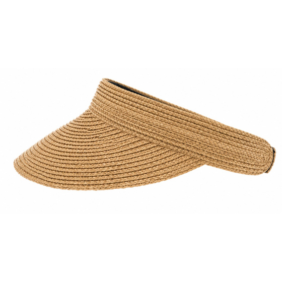 Casquette Visière Ombrie Paille - Traclet