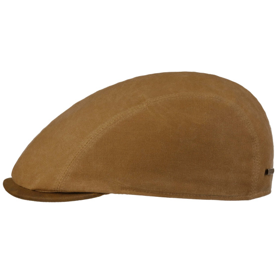 Casquette Plate Olbia Waxed Beige - Stetson