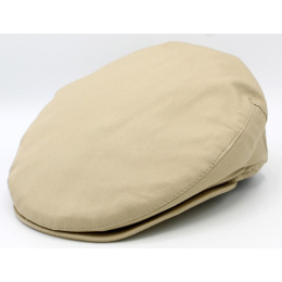 Nagata Flat Cap Cotton Beige
