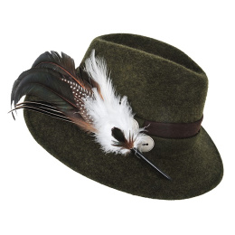 Prestigious Traveller Hat Wool Olive - Traclet